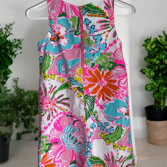 Lilly Pulitzer for Target Nosey Posey print GIRLS Size M (7/8) EUC Dress - Picture 2 of 13